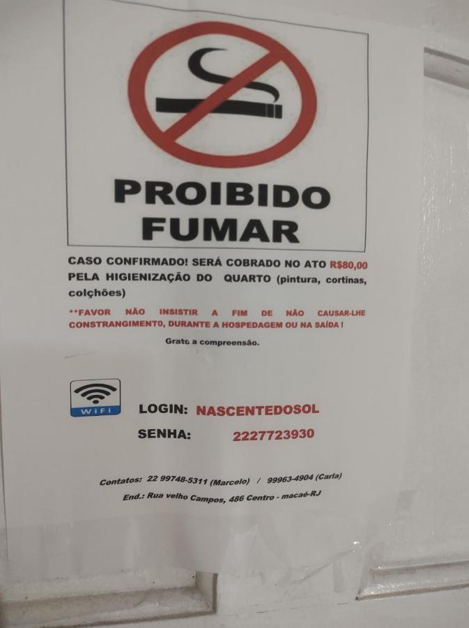 Pousada Nascente Do Sol Macaé Eksteriør billede